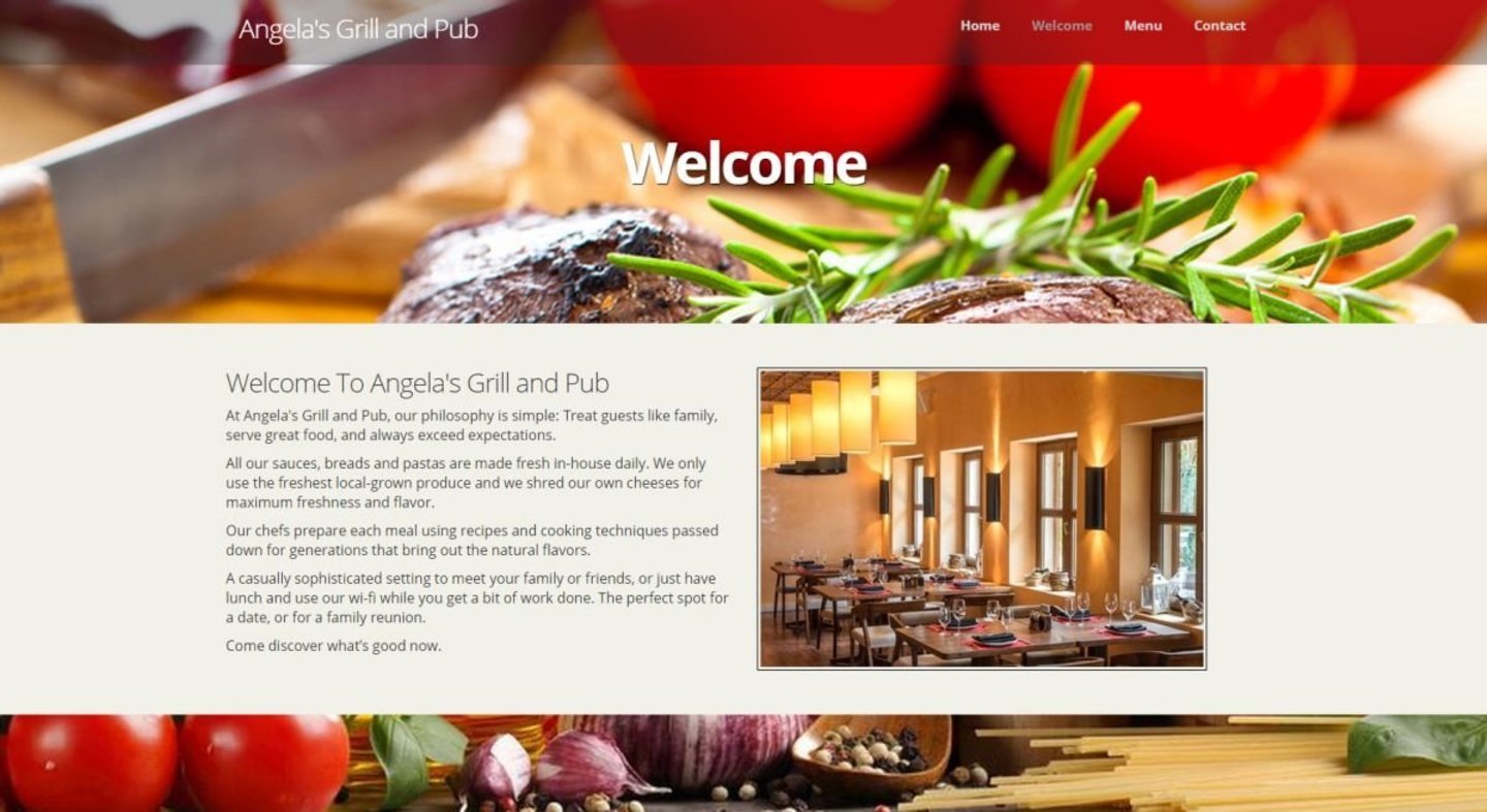 Angela's Grill and Pub · Tom Cowan · AwesomeWeb
